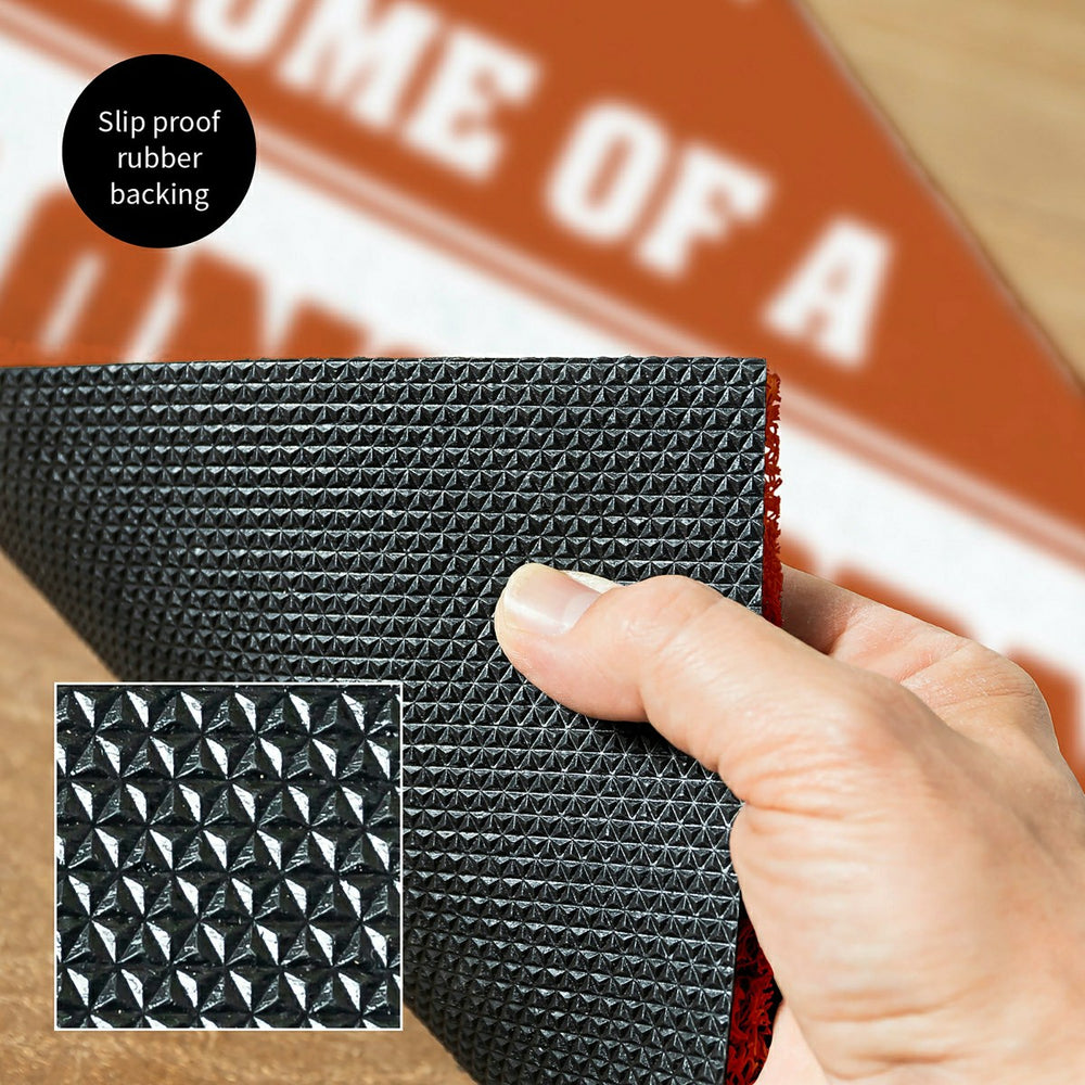 University of Texas, PVC Mat COLOR, Home of a Fan - Collegiate