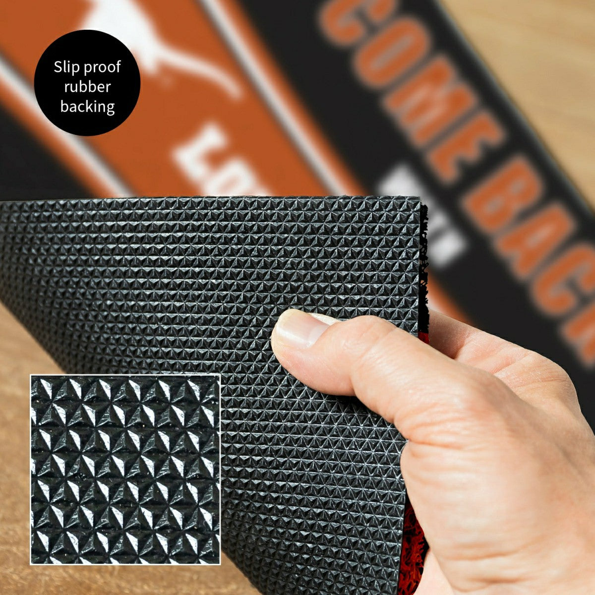28" x 16" PVC Trapper Mat, Come Back with Tickets, University of Texas - Collegiate