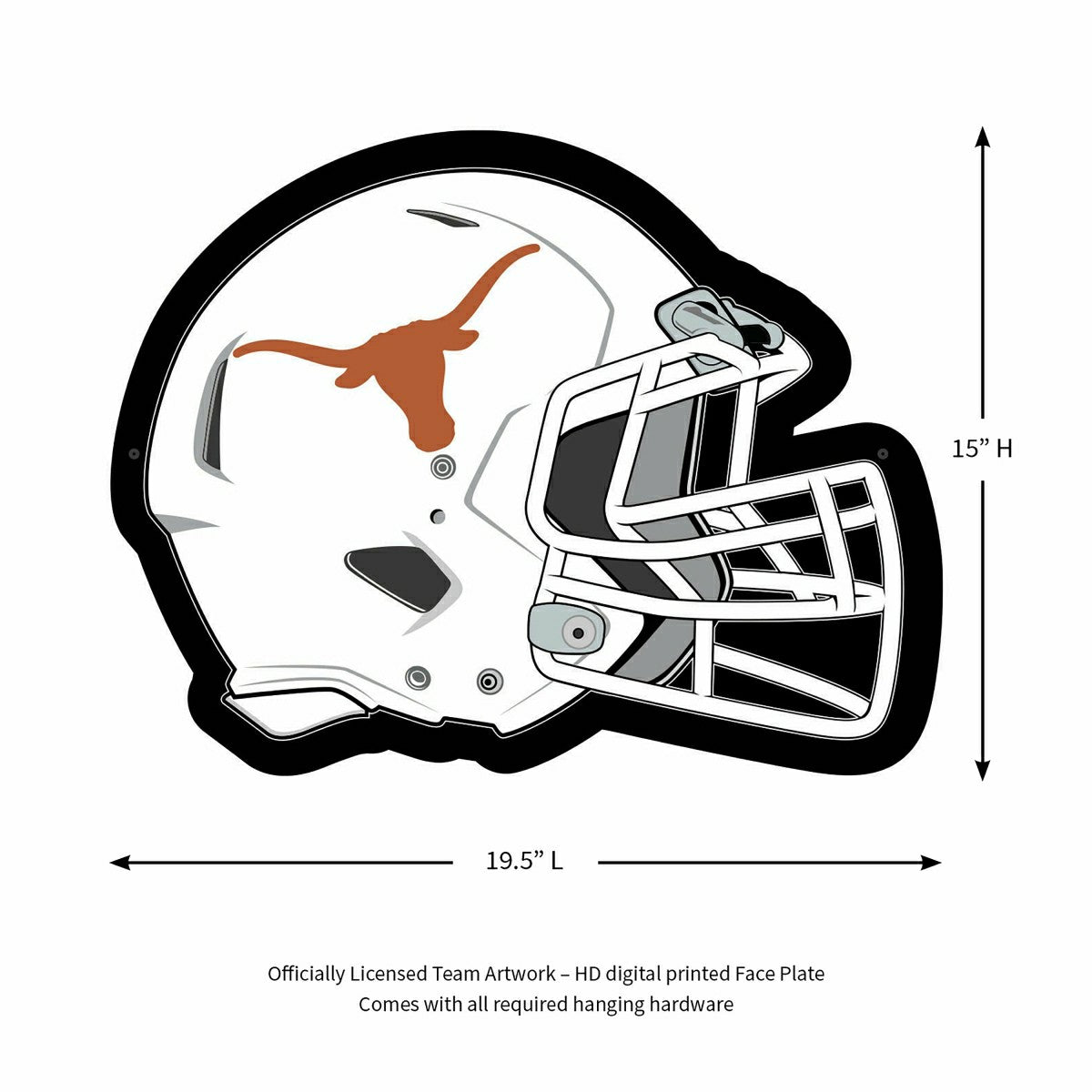 LED Wall Decor, Helmet, University of Texas - Collegiate Home