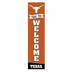 University of Texas Large Single Sided Leaner, 46" - Collegiate Home