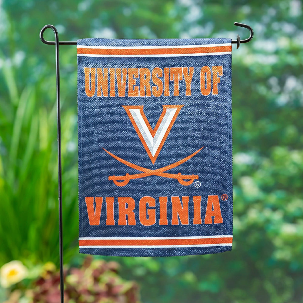 Embossed Suede Flag, GDN Size, University of Virginia - Collegiate Home
