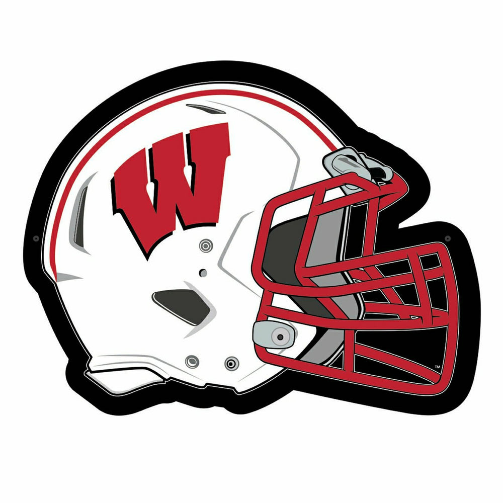 LED Wall Decor, Helmet, University of Wisconsin-Madison - Collegiate Home
