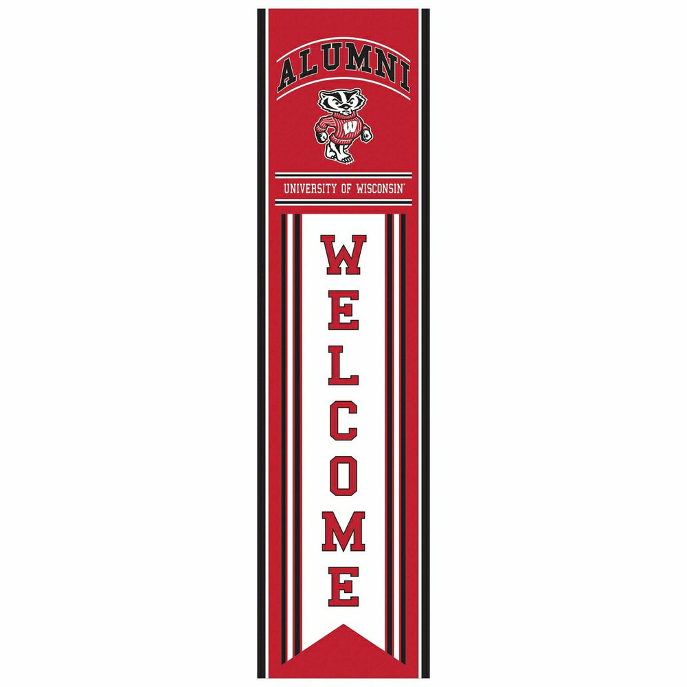 University of Wisconsin-Madison Alumni Single Sided Large Leaner, 46" - Collegiate Home