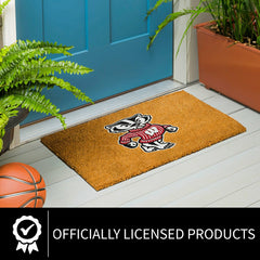 Coir Mat, 16"x28", University of Wisconsin-Madison - Collegiate