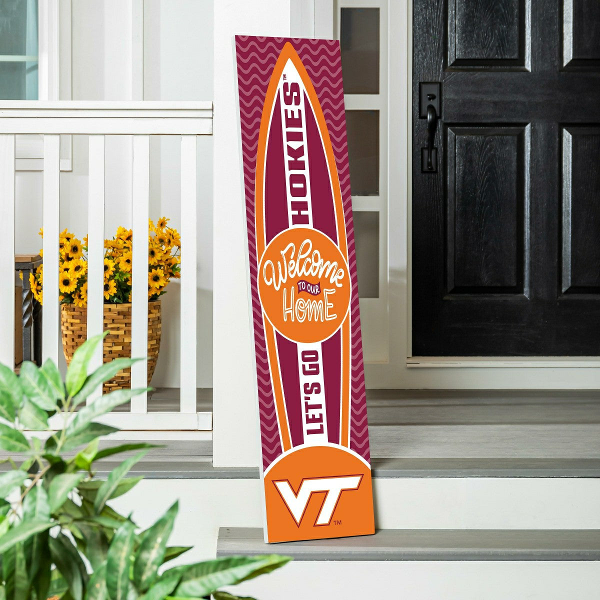 Virginia Tech Summer Seasonal Surfboard ECM Exclusive 47" Single Sided - Collegiate Home