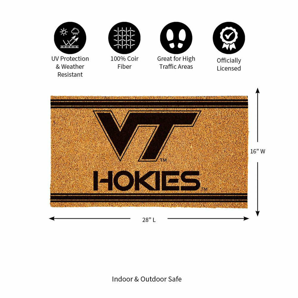 Virginia Tech, Coir Mat 1C - Collegiate