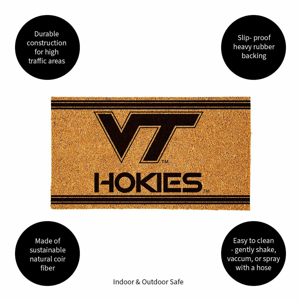 Virginia Tech, Coir Mat 1C - Collegiate