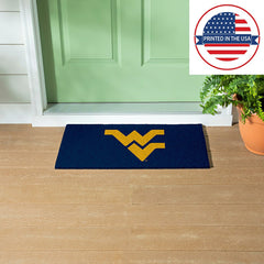 Full Color PVC Mat, 16" x 28", West Virginia University - Collegiate