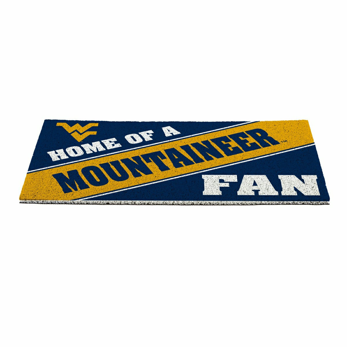 West Virginia University, PVC Mat COLOR, Home of a Fan - Collegiate