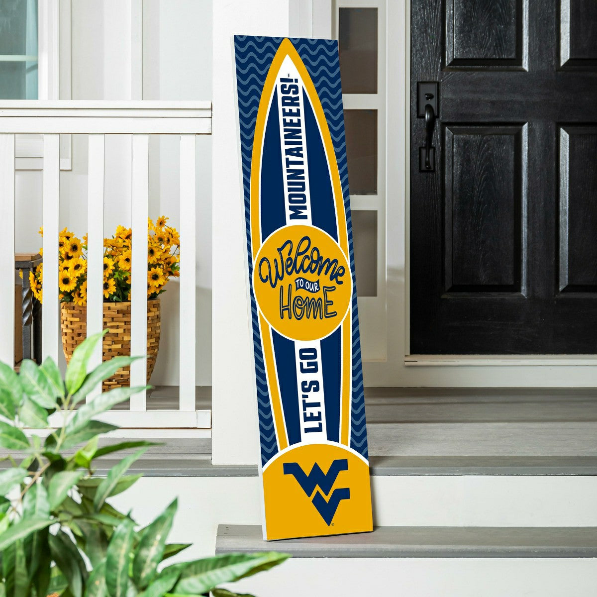 West Virginia University Summer Seasonal Surfboard ECM Exclusive 47" S - Collegiate Home