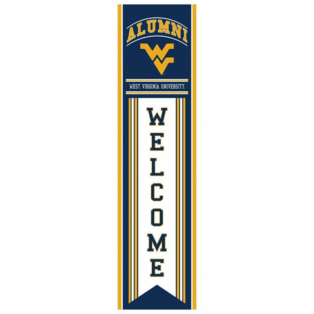 West Virginia University Alumni Single Sided Large Leaner, 46" - Collegiate Home