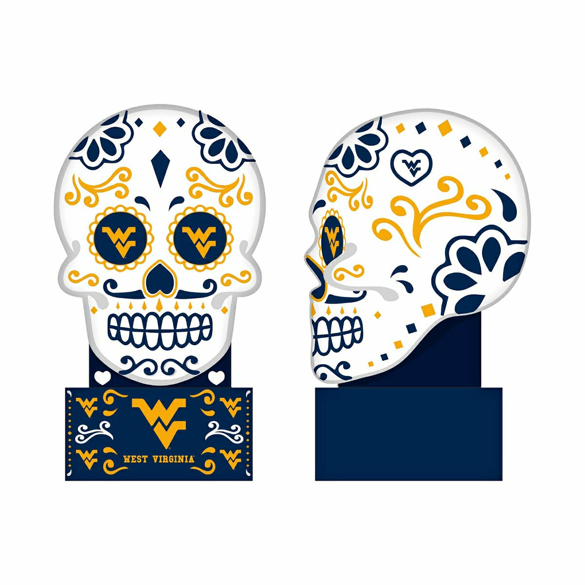 West Virginia University, Sugar Skull Statue - Collegiate Home