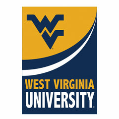 West Virginia University Burlap Flag GDN Size - Collegiate Home