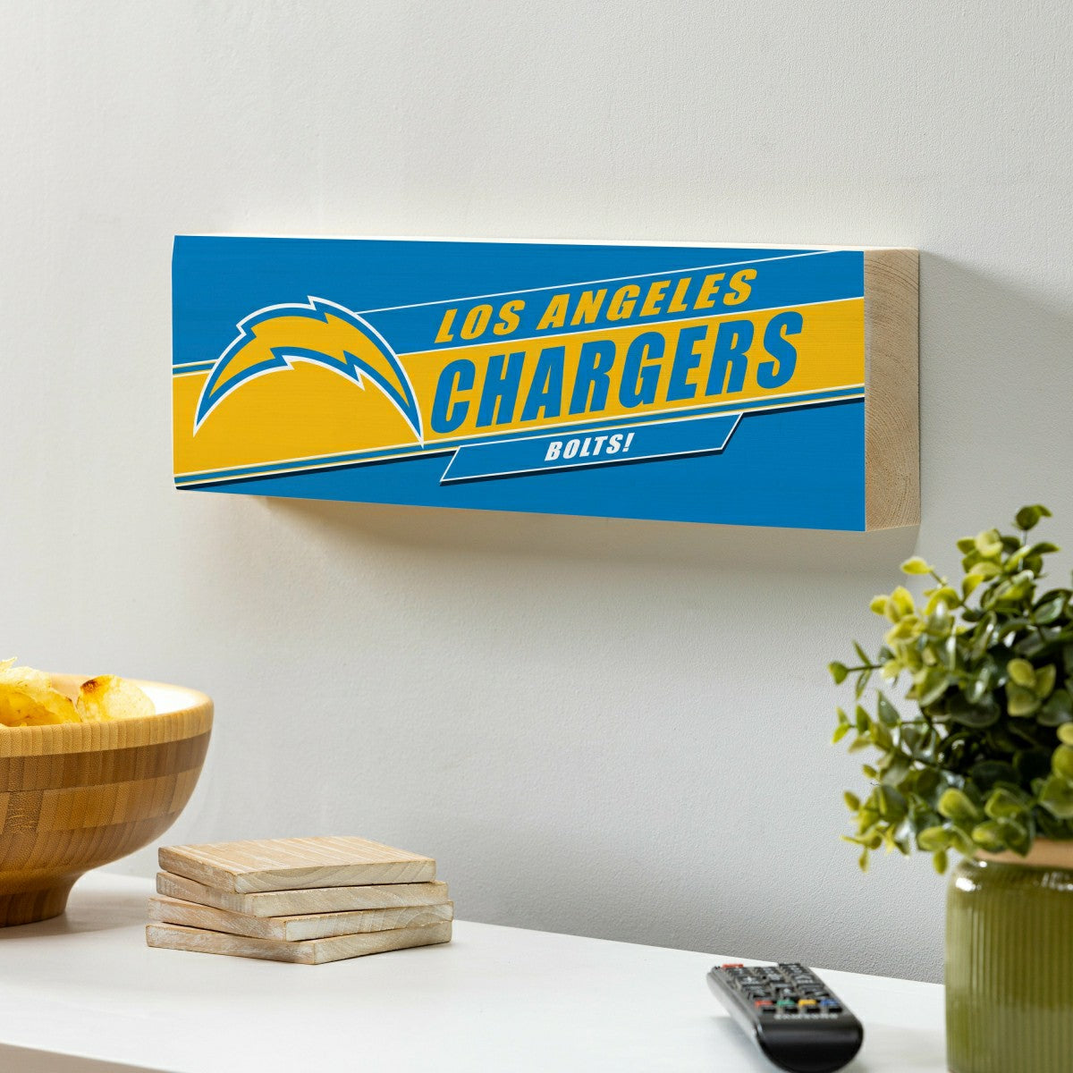 Los Angeles Chargers Mantle Sign, Down Home Fans, 5x18 - Home
