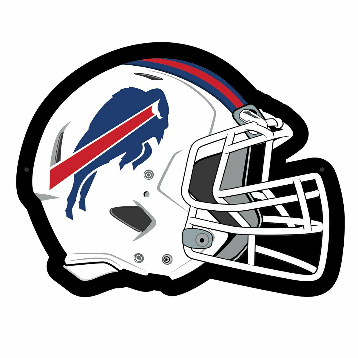 LED Wall Decor, Helmet, Buffalo Bills - NFL Home