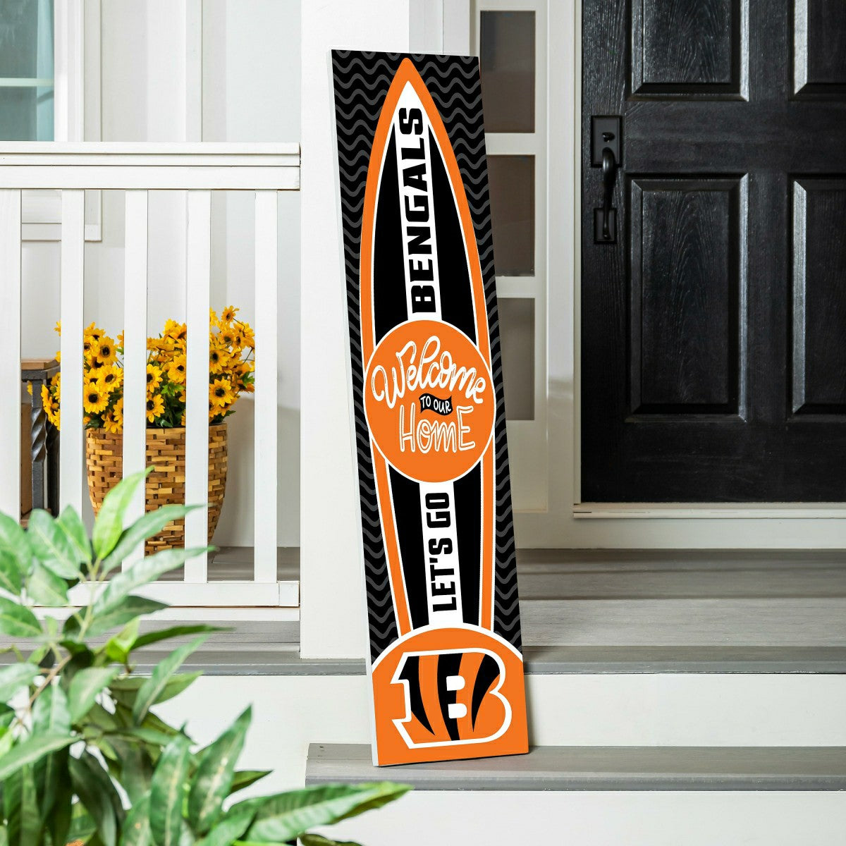 Cincinnati Bengals Summer Seasonal Surfboard ECM Exclusive 47" Single  - NFL Home