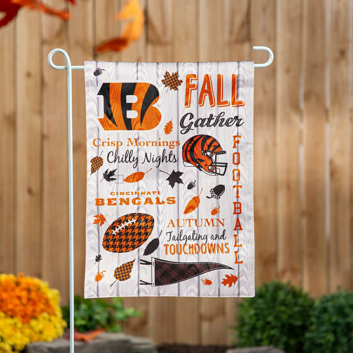 Cincinnati Bengals, Moire Flag, GDN, Fall Seasonal - NFL Home
