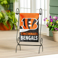 Cincinnati Bengals Burlap Flag GDN Size - NFL Home