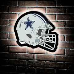 LED Wall Decor, Helmet, Dallas Cowboys - NFL Home