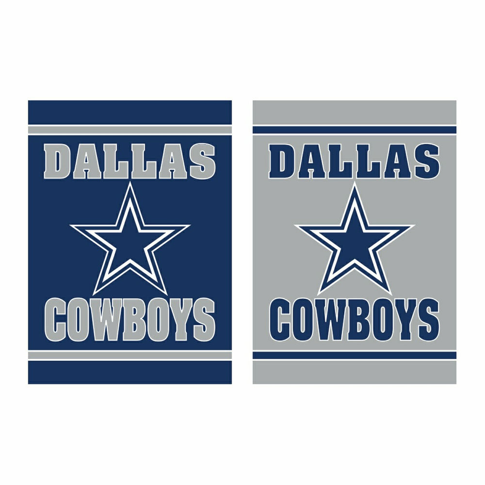 Embossed Suede Flag, House Size, Dallas Cowboys - NFL Home