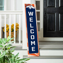 Denver Broncos Summer Seasonal Single Sided Large Leaner, 46" - NFL Home