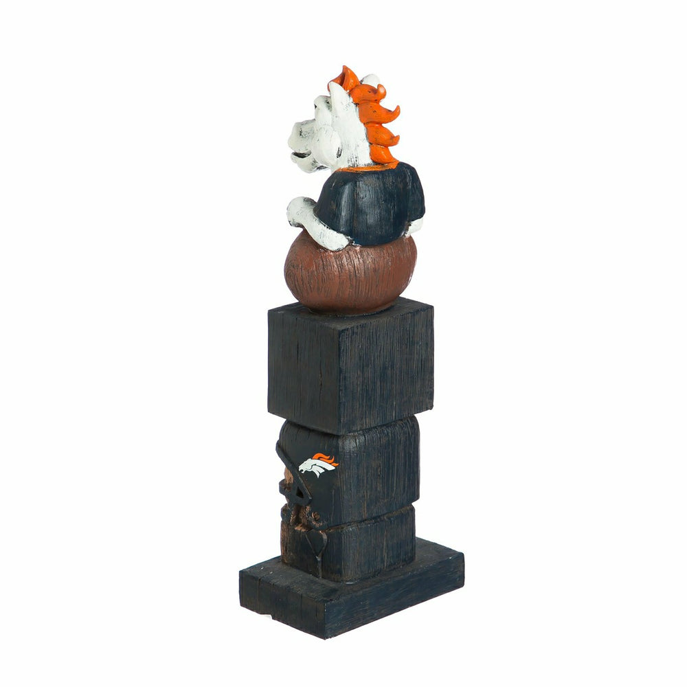 Denver Broncos Tiki Team Totem Garden Statue - NFL Home