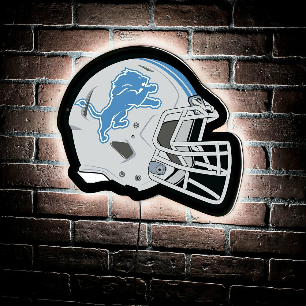 LED Wall Decor, Helmet, Detroit Lions - NFL Home