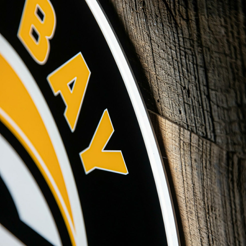 LED Wall Decor, Round, Green Bay Packers - NFL Home