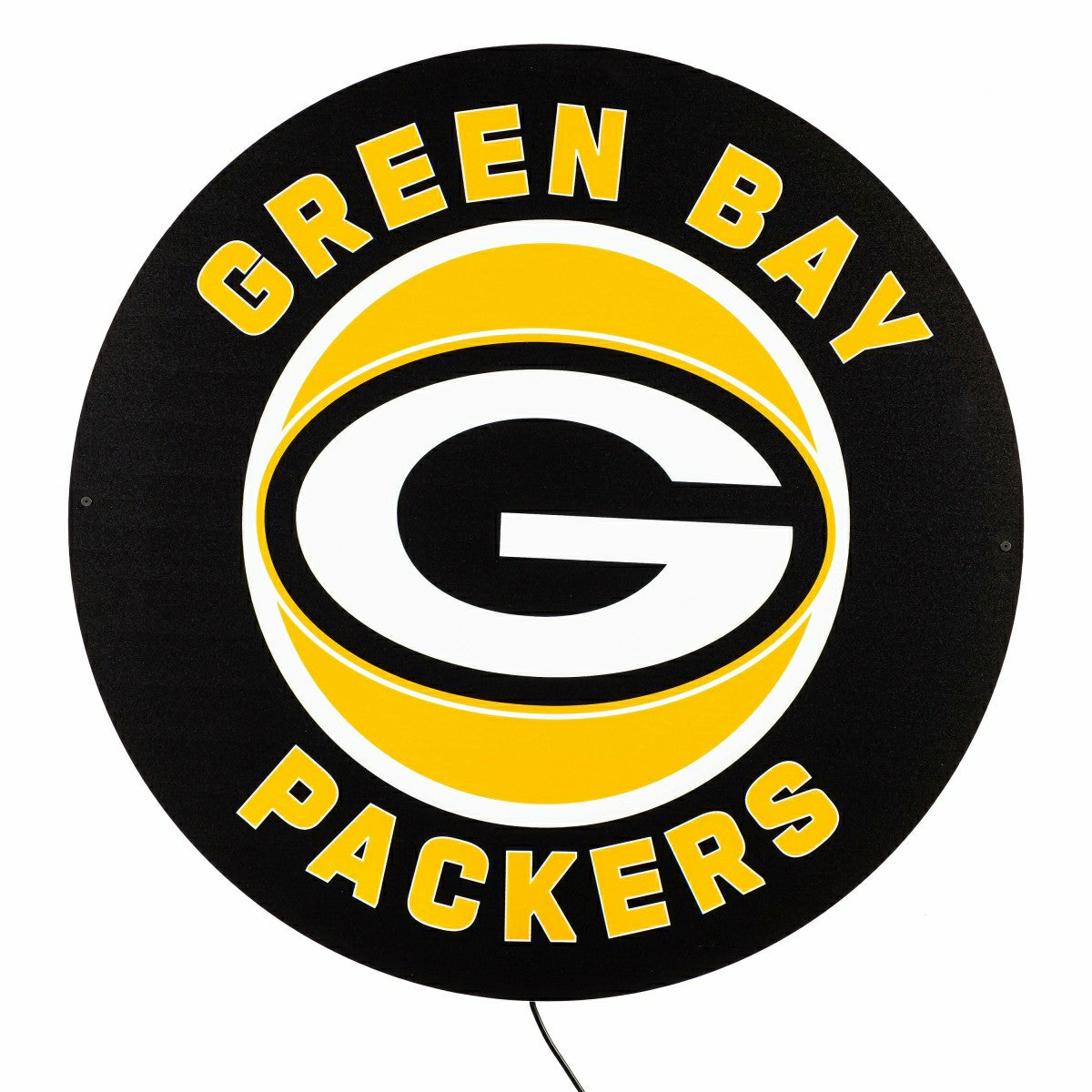 LED Wall Decor, Round, Green Bay Packers - NFL Home