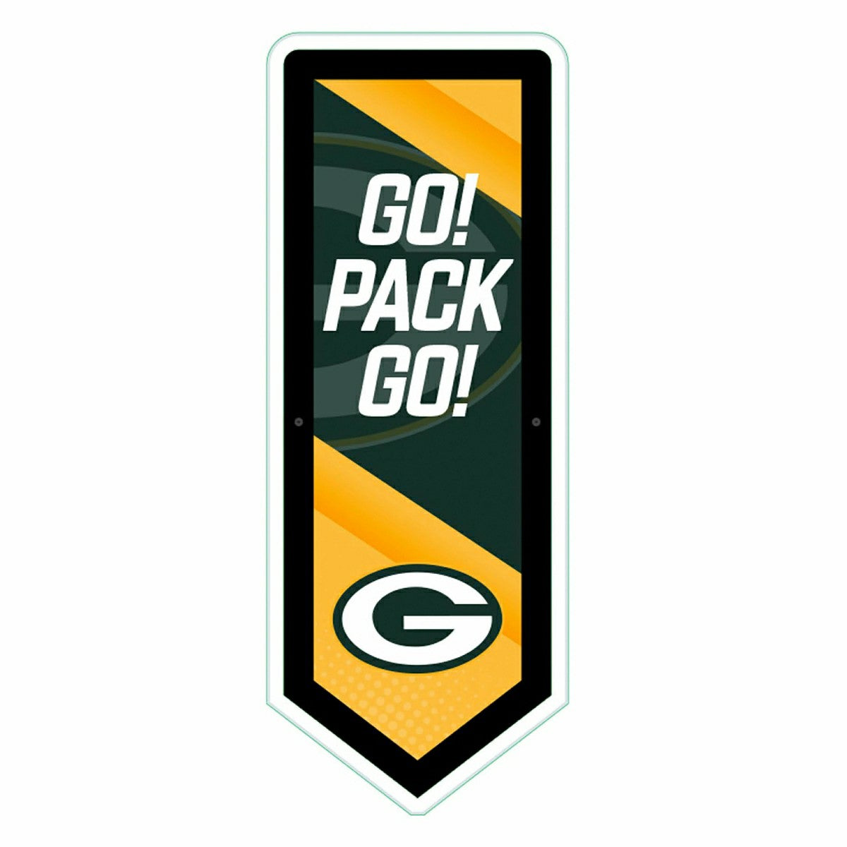 LED Wall Decor, Pennant, Green Bay Packers - NFL Home
