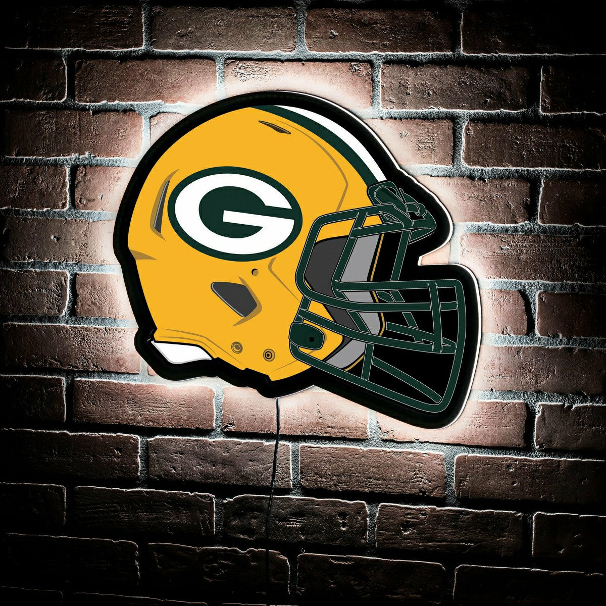 LED Wall Decor, Helmet, Green Bay Packers - NFL Home