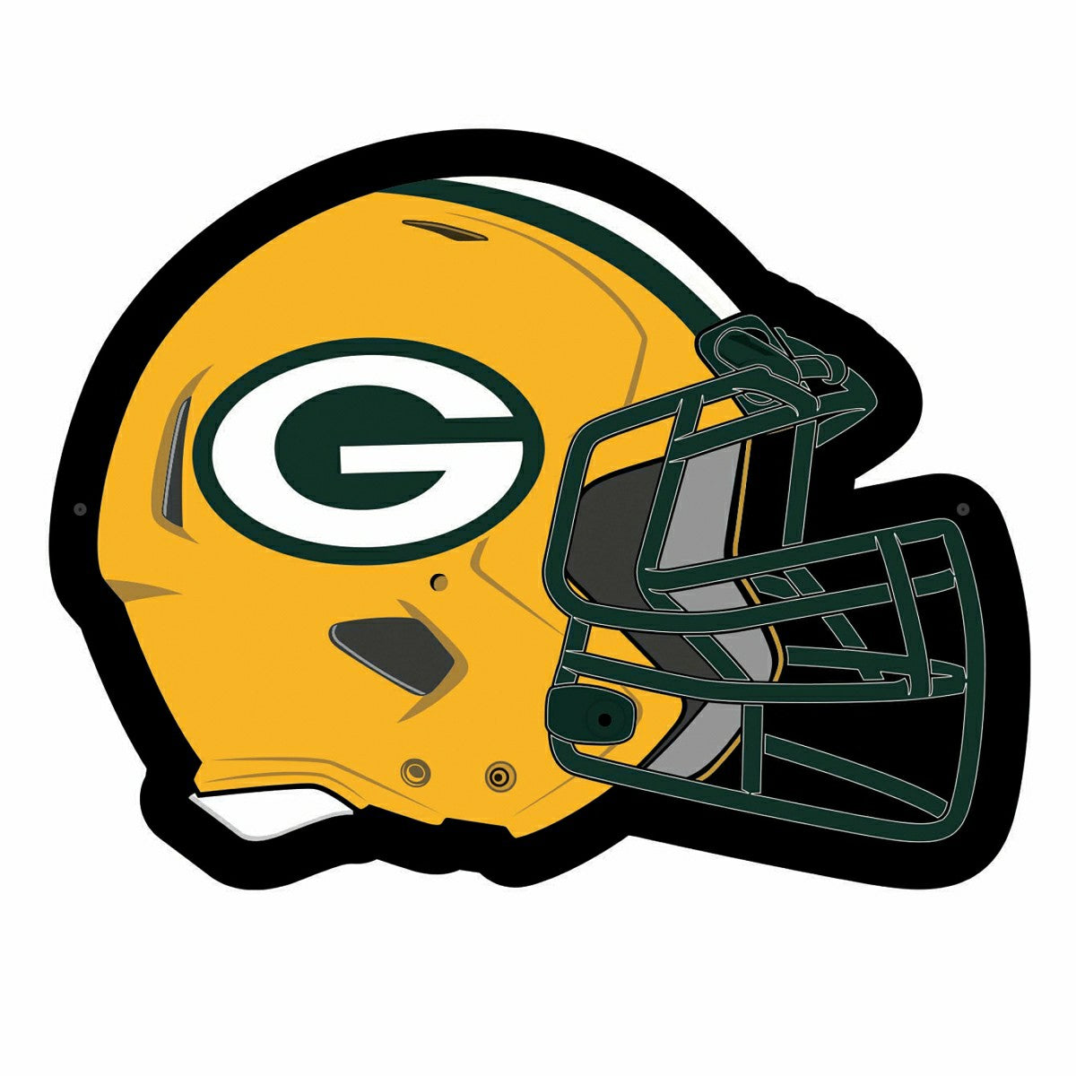 LED Wall Decor, Helmet, Green Bay Packers - NFL Home