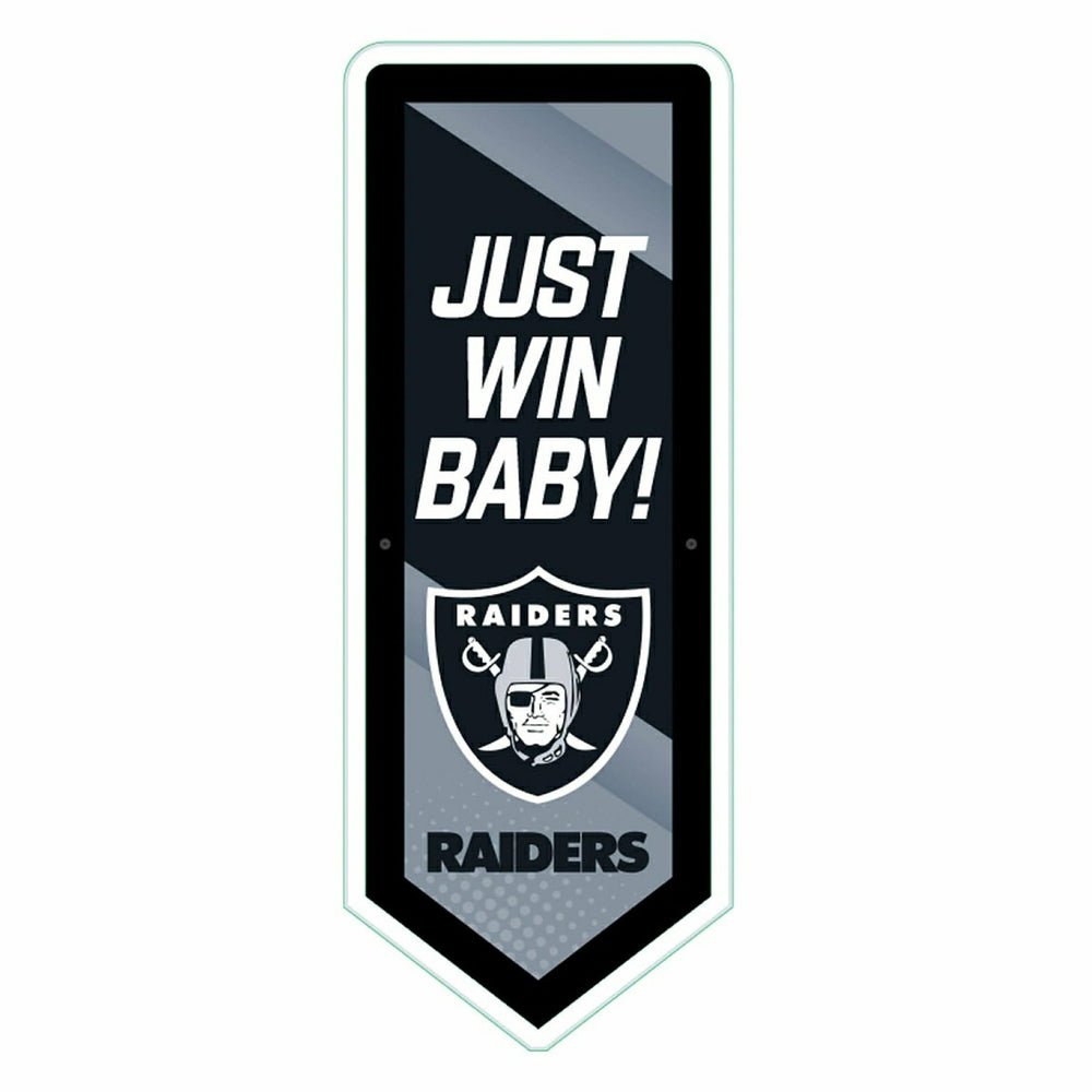 LED Wall Decor, Pennant, Las Vegas Raiders - NFL Home