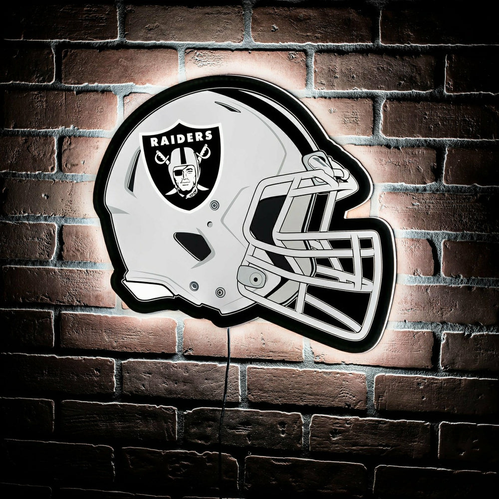 LED Wall Decor, Helmet, Las Vegas Raiders - NFL Home
