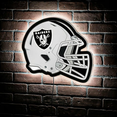 LED Wall Decor, Helmet, Las Vegas Raiders - NFL Home