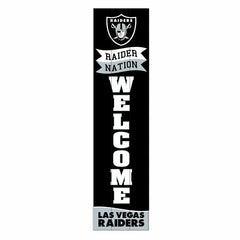 Las Vegas Raiders Large Single Sided Leaner, 46" - NFL Home