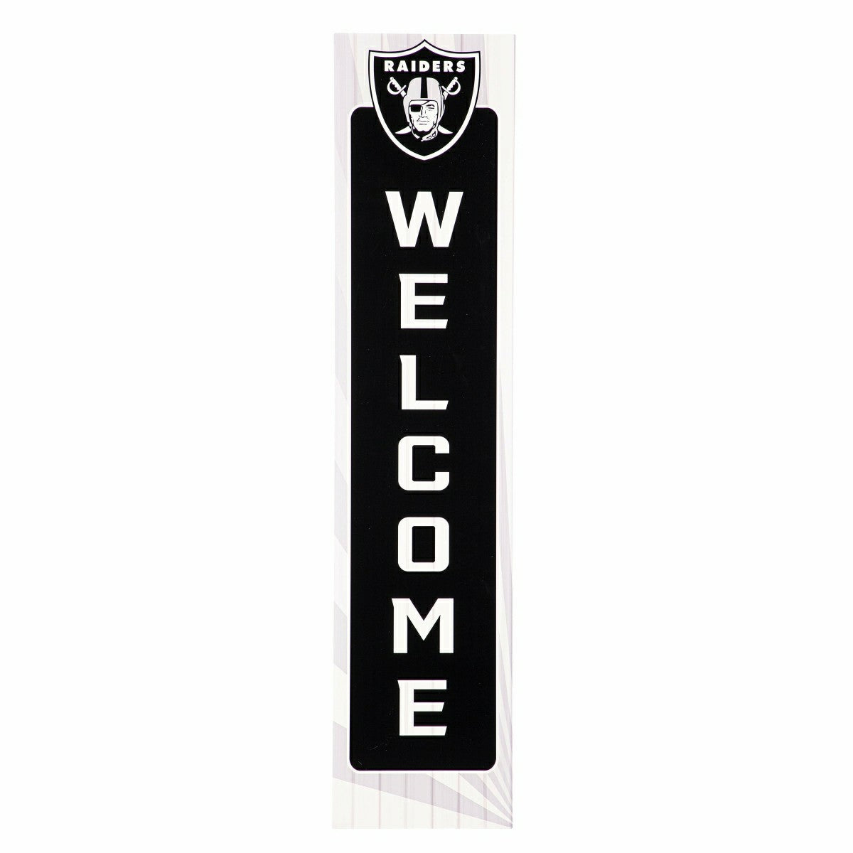 Las Vegas Raiders Summer Seasonal Single Sided Large Leaner, 46" - NFL Home