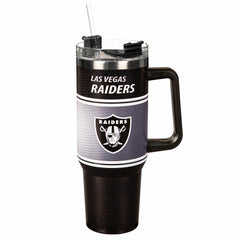40oz Stainless Steel Canyon Cup w/ Straw, Las Vegas Raiders - NFL Home