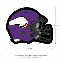 LED Wall Decor, Helmet, Minnesota Vikings - NFL Home