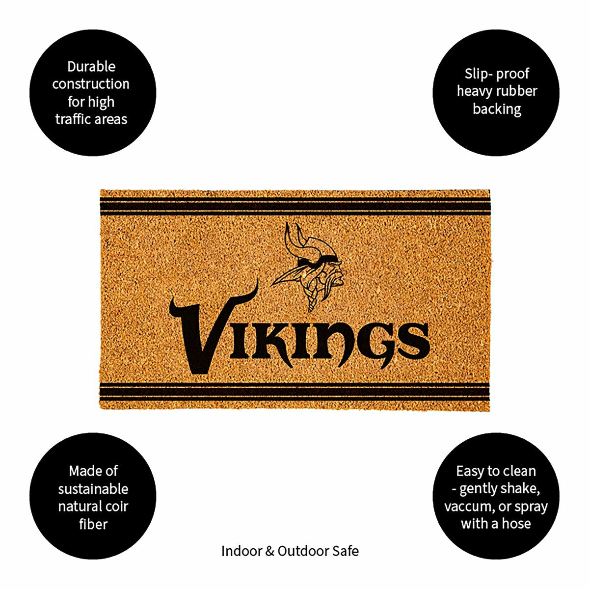 Minnesota Vikings, Coir Mat 1C - NFL