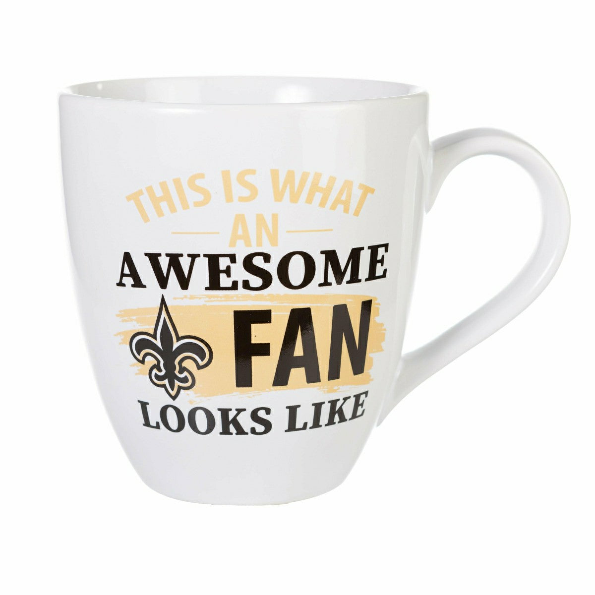 New Orleans Saints, Ceramic Cup O'Java 17oz Gift Set - NFL Home
