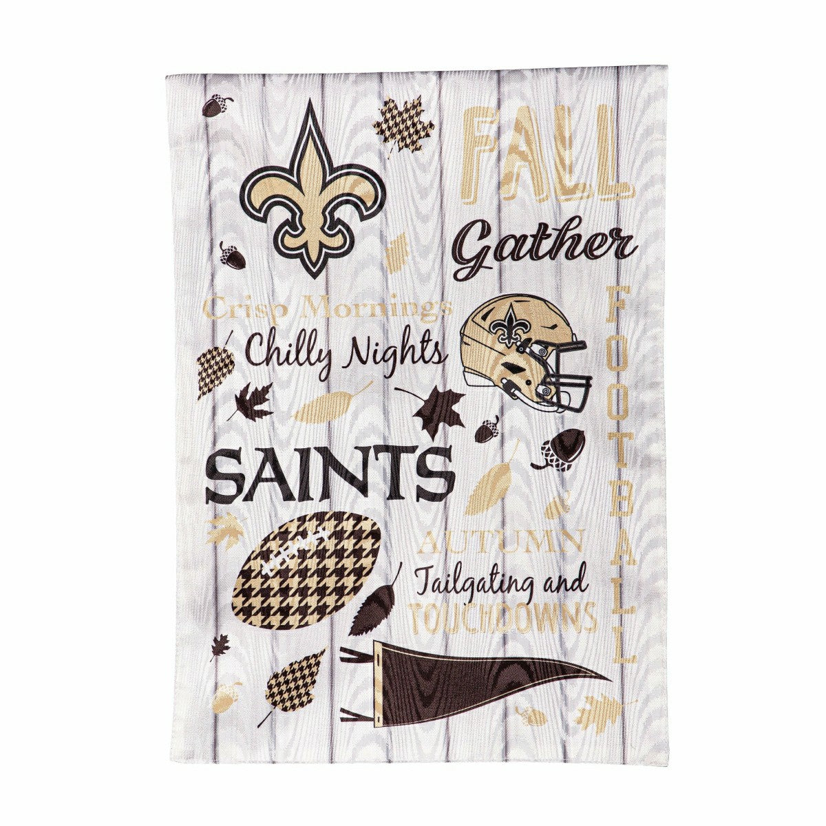 New Orleans Saints, Moire Flag, GDN, Fall Seasonal - NFL Home