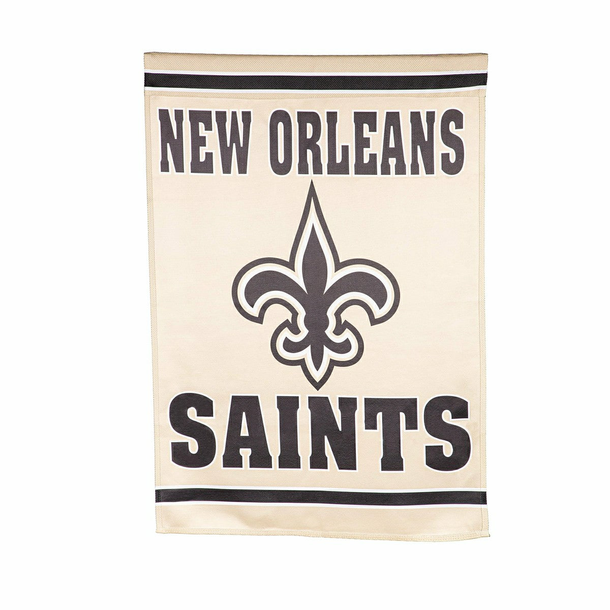Embossed Suede Flag, House Size, New Orleans Saints - NFL Home
