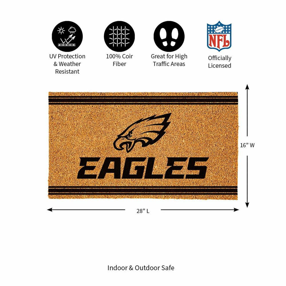 Philadelphia Eagles, Coir Mat 1C - NFL
