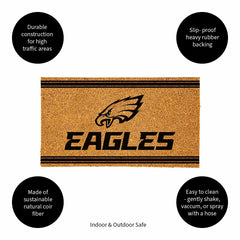 Philadelphia Eagles, Coir Mat 1C - NFL