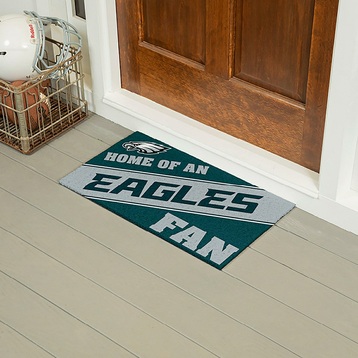 Philadelphia Eagles, PVC Mat COLOR, Home of a Fan - NFL