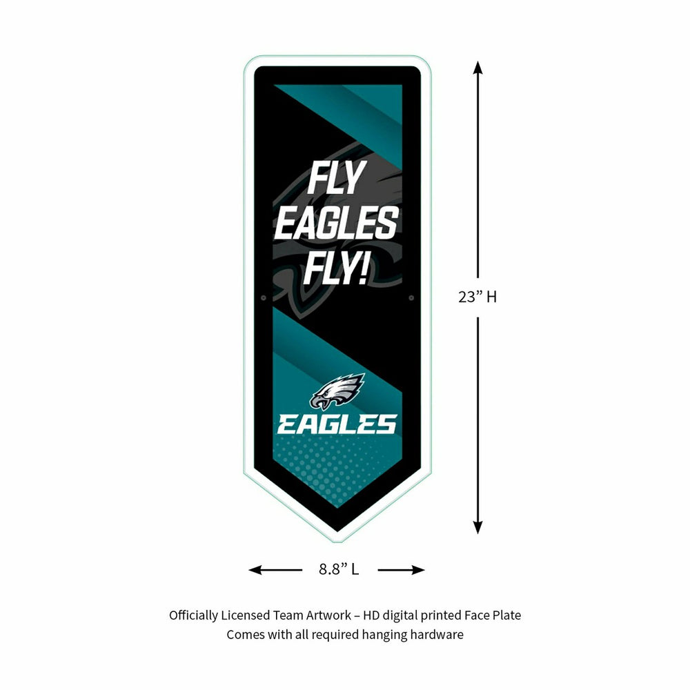 LED Wall Decor, Pennant, Philadelphia Eagles - NFL Home