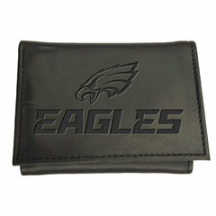 Philadelphia Eagles, Tri-Fold Wallet, Black - NFL Home