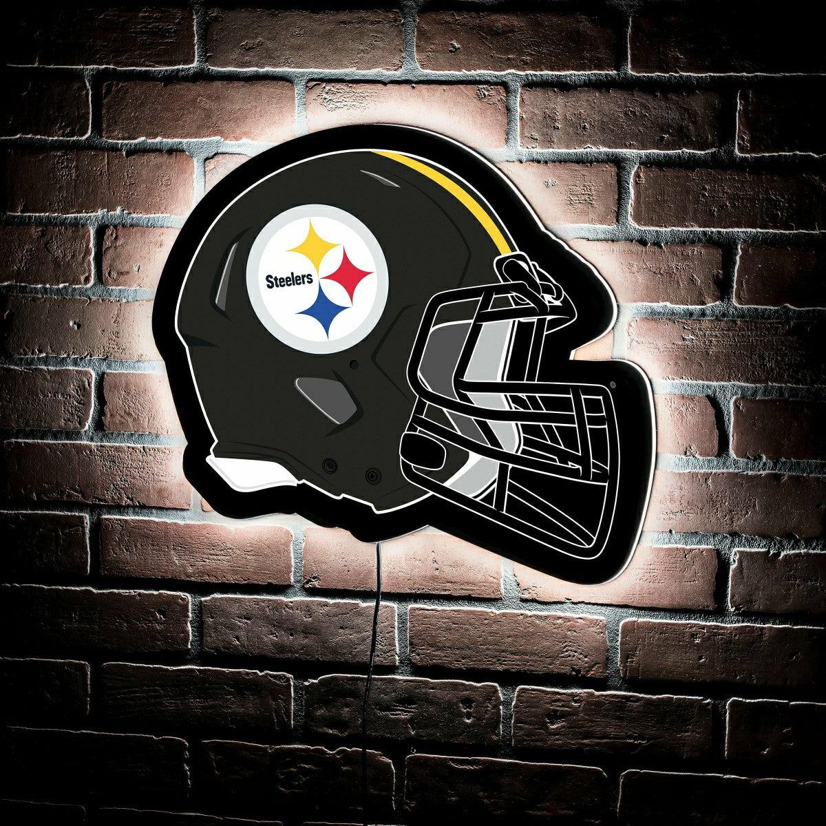 LED Wall Decor, Helmet, Pittsburgh Steelers - NFL Home