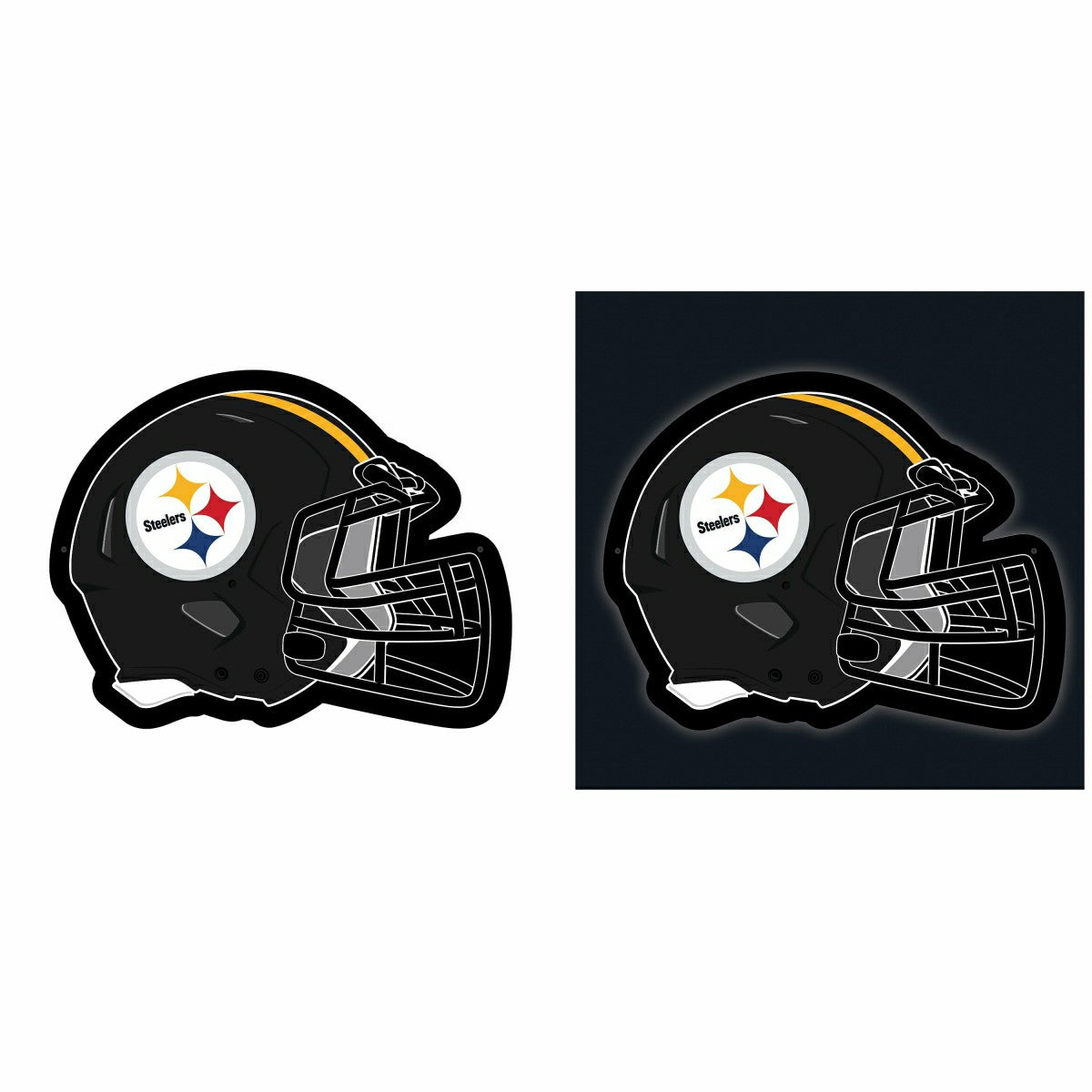 LED Wall Decor, Helmet, Pittsburgh Steelers - NFL Home